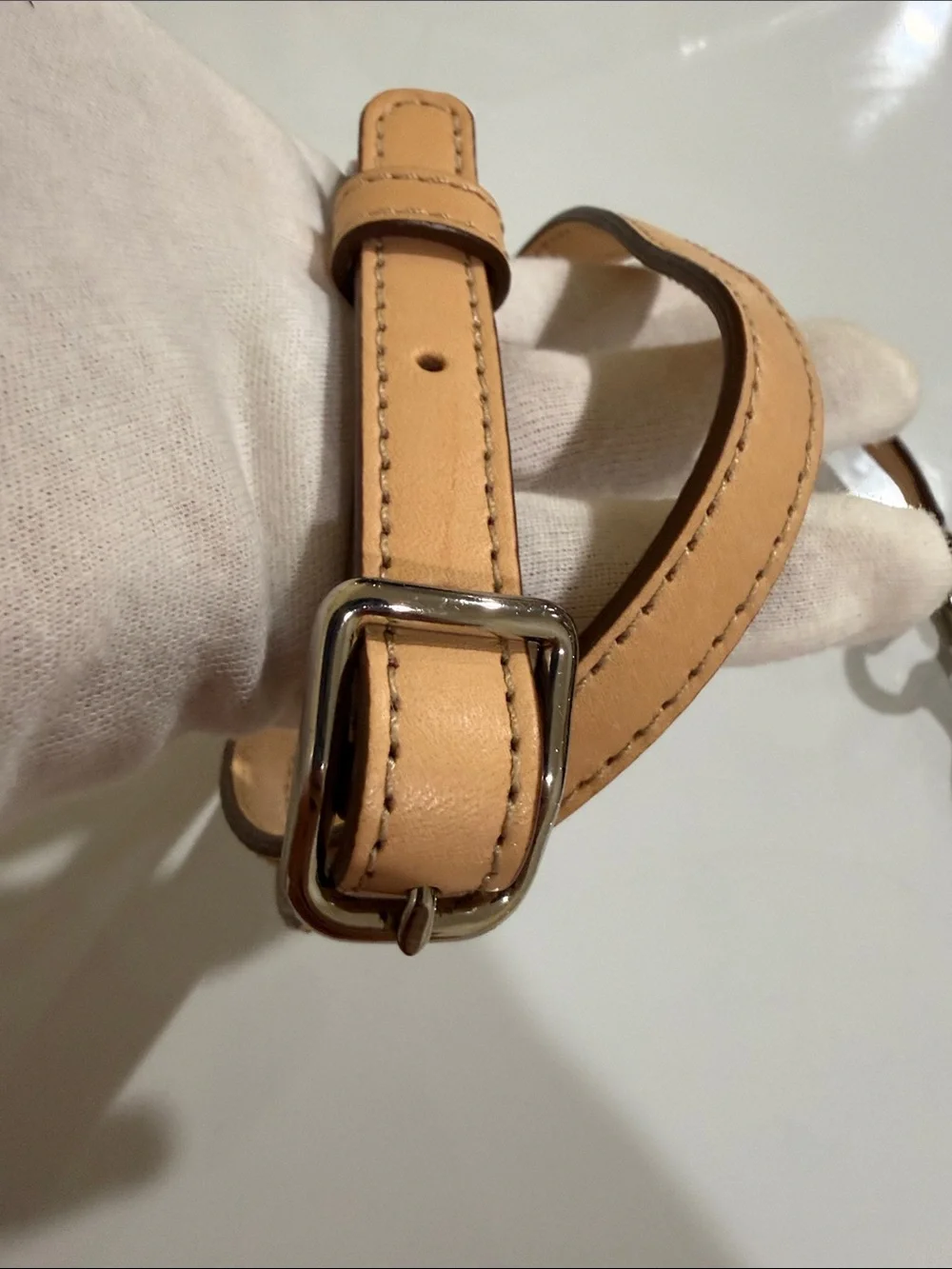 Coach tan leather